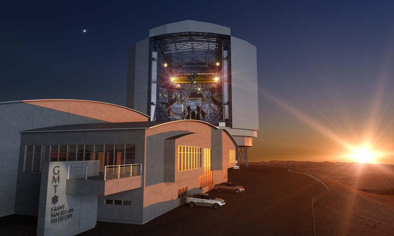 Illustration for article titled Así es el Telescopio Gigante de Magallanes, que comienza a construirse en Chile